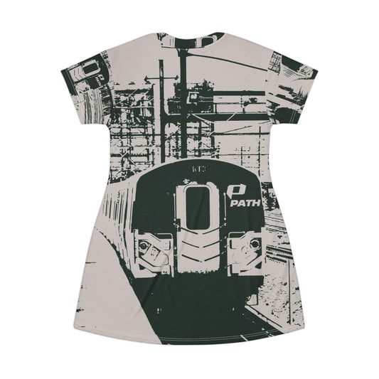PathTrain Graphic Dress — Urban Transit Vibe