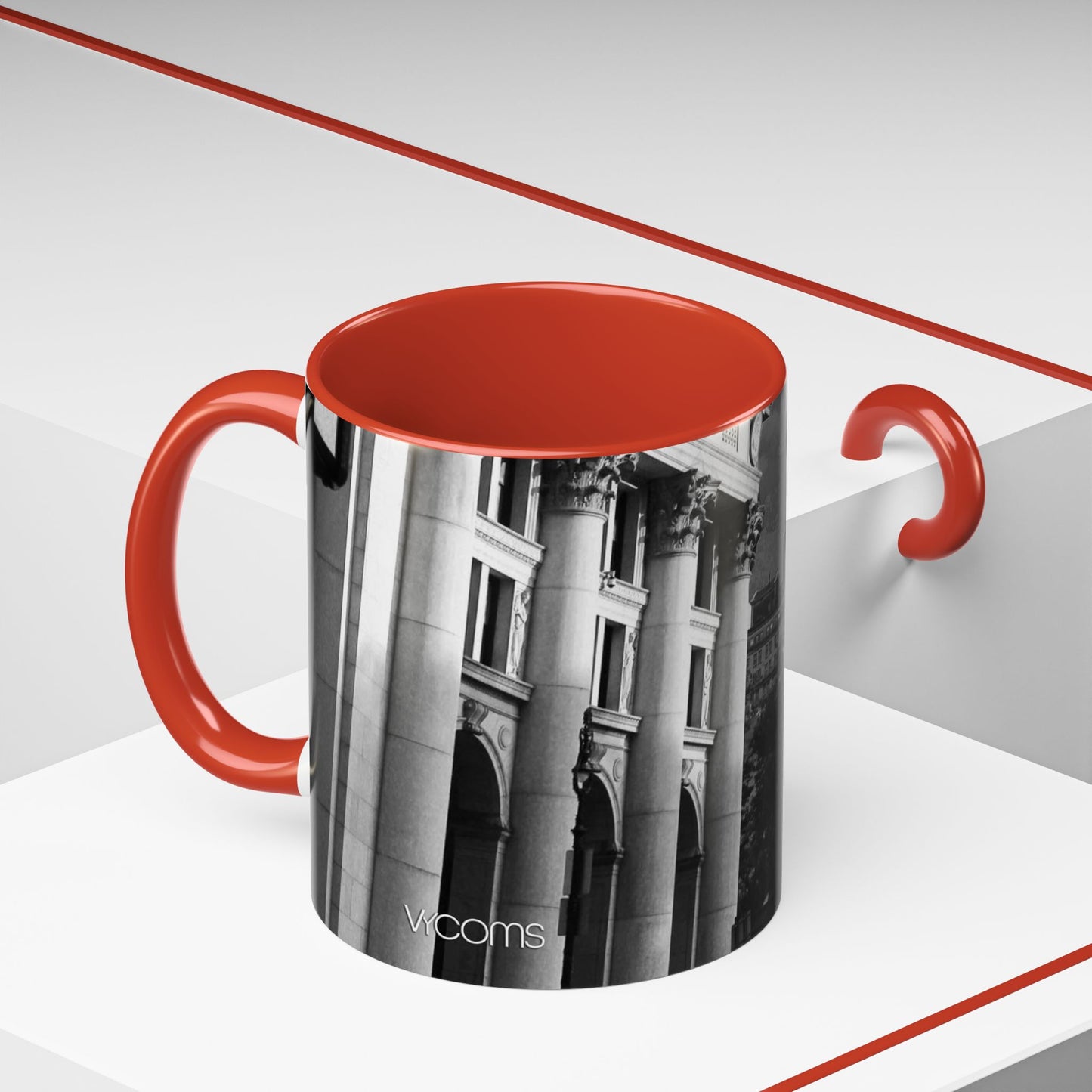 11oz Ceramic Coffe Mug Beautifully Decorated with an Elegant High-Res, Full Color Natural Landscape Image.