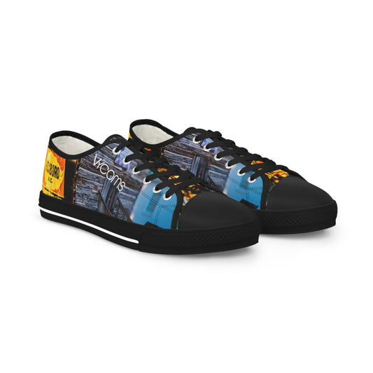 Urban Vibe Graphic Low Top Sneakers for Men