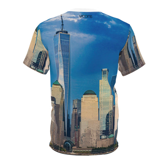 City Skyline T-Shirt— Modern Urban Skyscraper Design