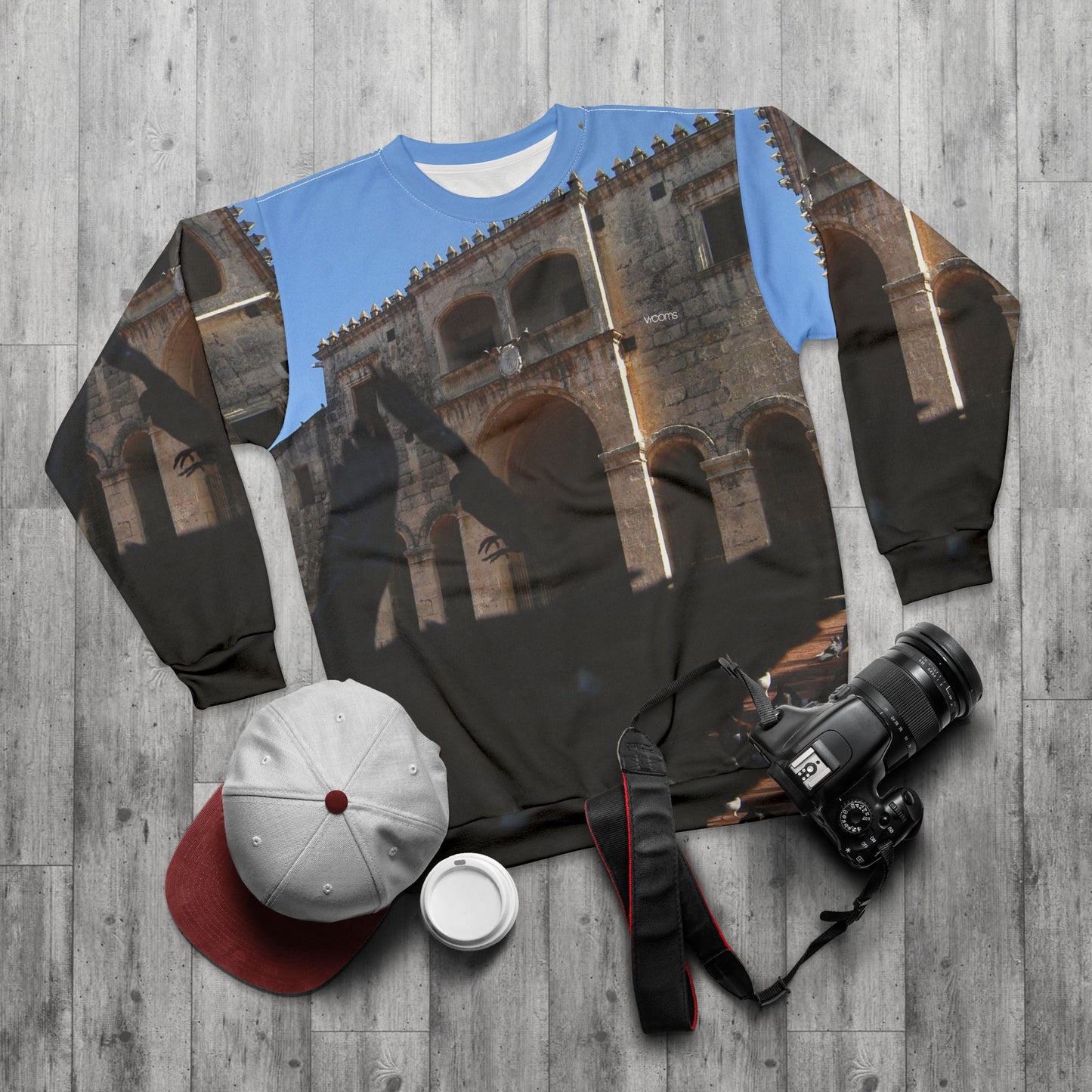 Historic Santo Domingo Cathedral Sweatshirt — Gothic Archway