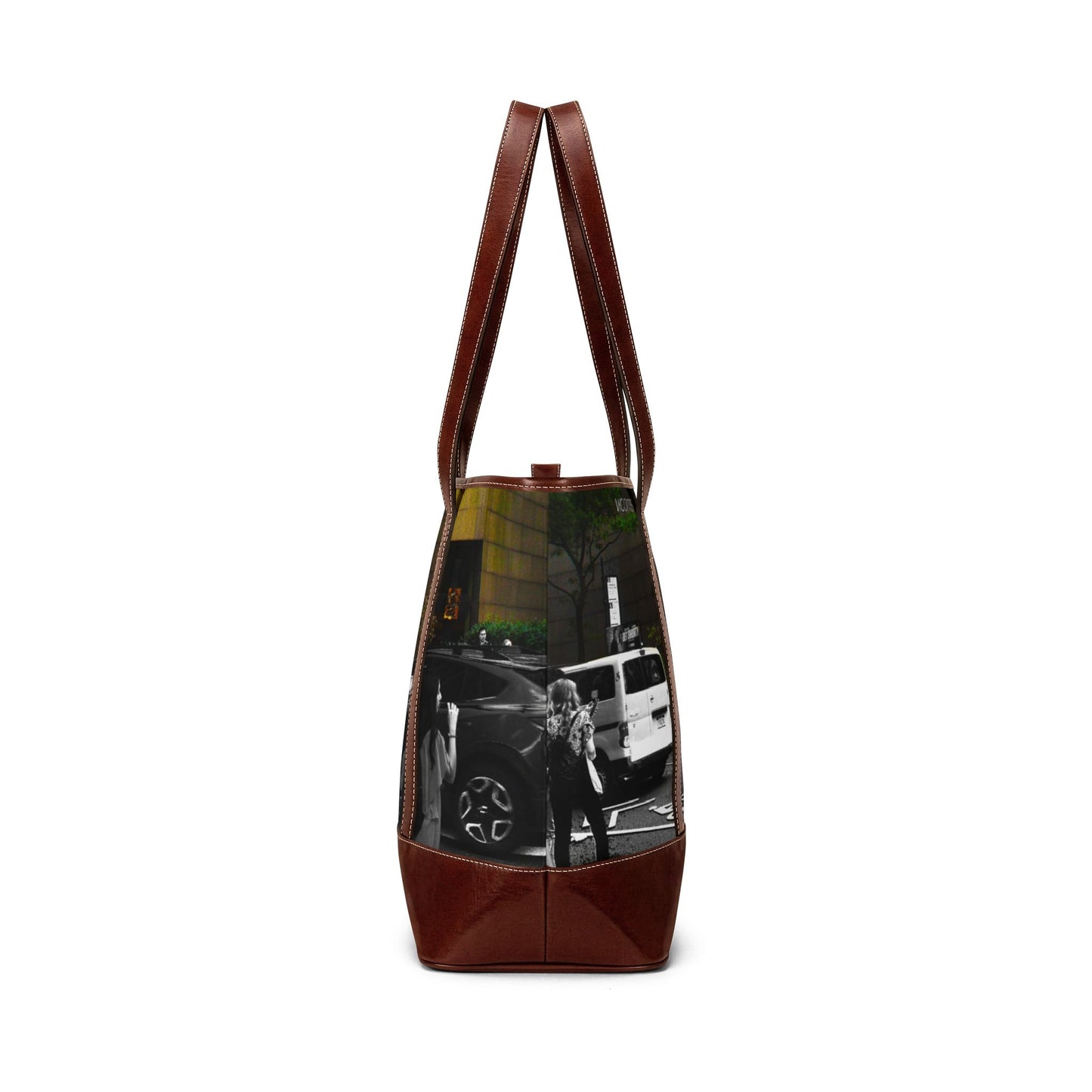 New York City Street Handbag — Urban Monochrome Tote