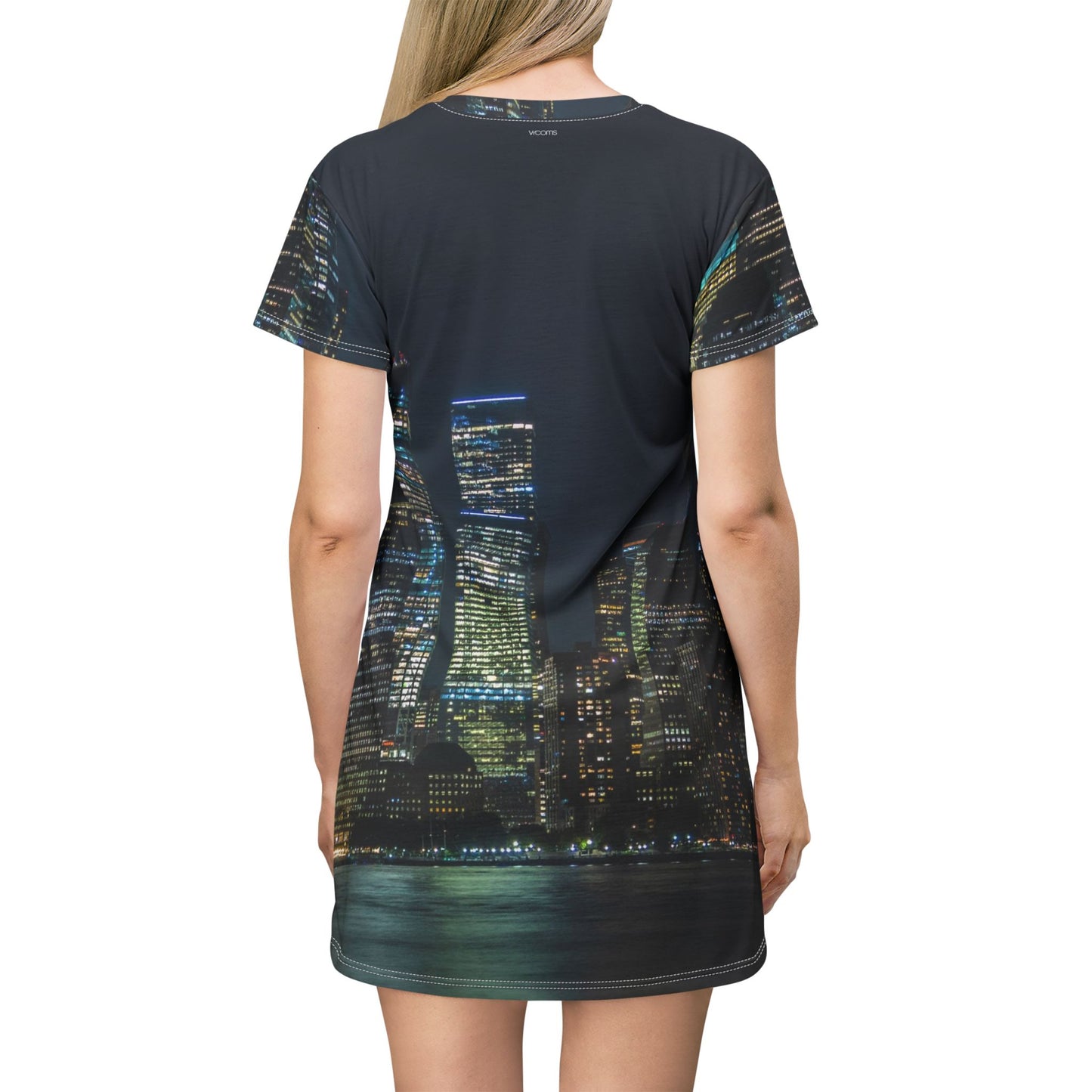 City Skyline Night Dress — Lower Manhattan Vibe
