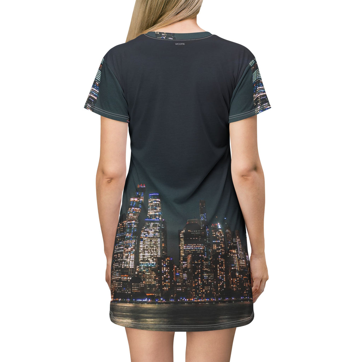 Vestido City Lights — Horizonte Nocturno