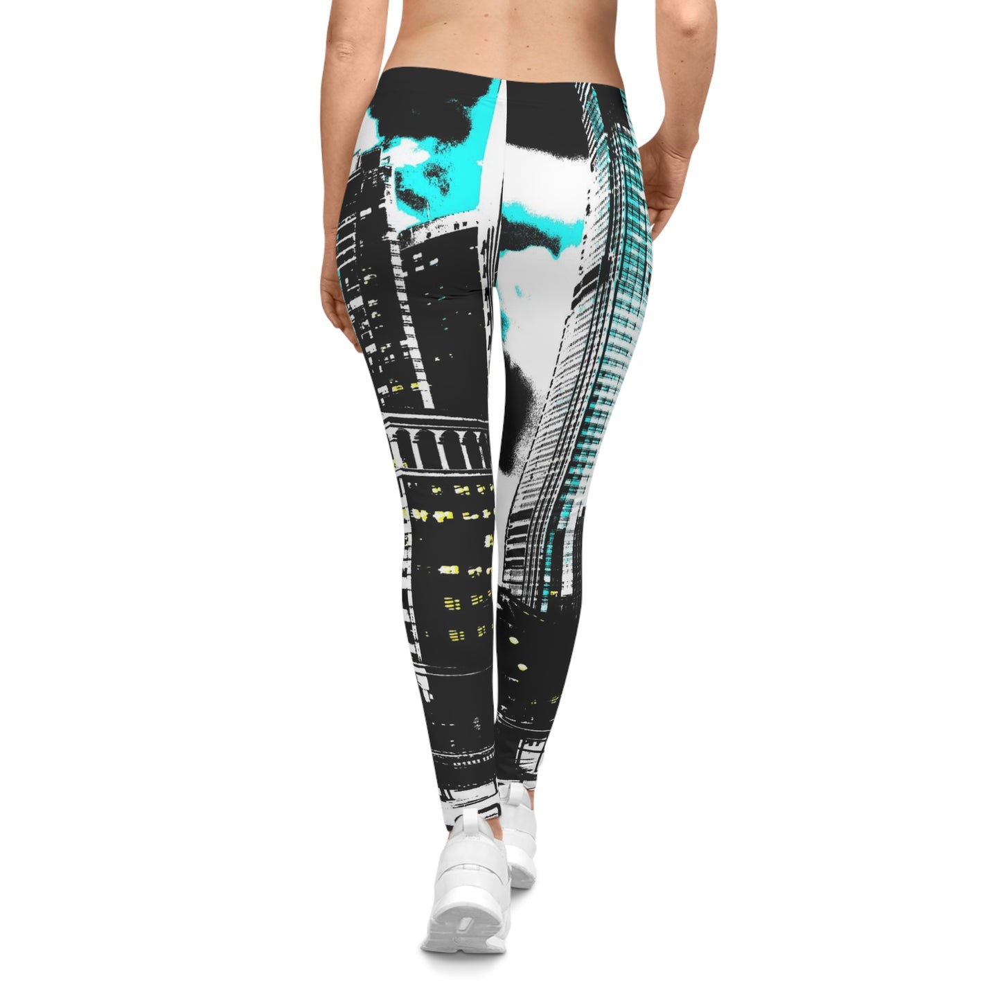 Cityscape Leggings — Urban Skyline Leggings