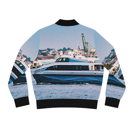 Women's Bomber Jacket - Hudson River Passage