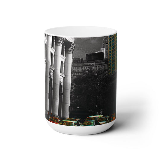 Elegant 15oz Ceramic Coffe Mug.