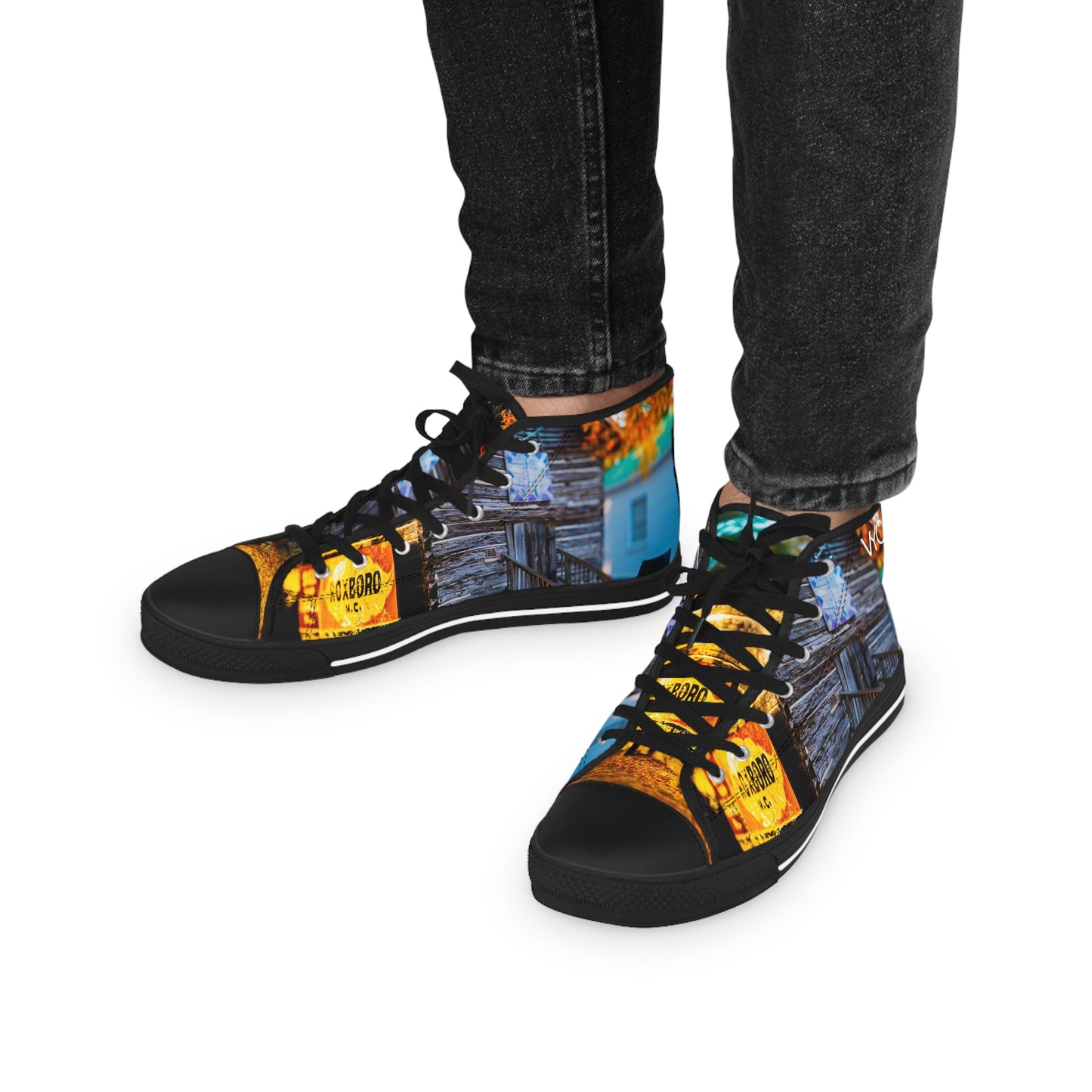 Stylish Men's High Top Sneakers