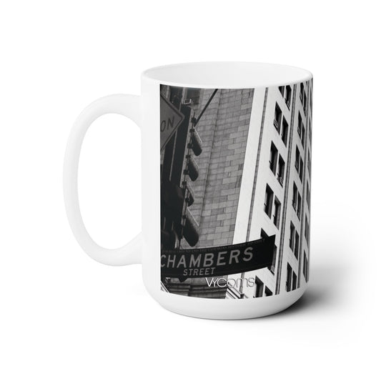 Elegant 15oz Ceramic Coffe Mug.