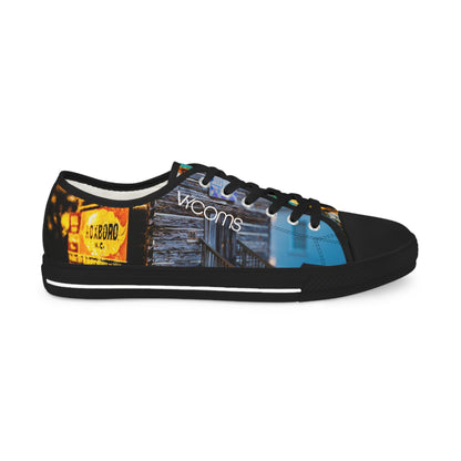 Urban Vibe Graphic Low Top Sneakers for Men