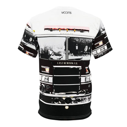 Newark Bravest T-Shirt – Vintage Firehouse Monochrome Edition
