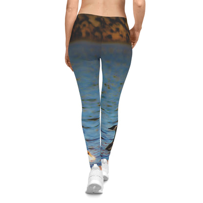 Silent Ripple Leggings– Lakeside Solitude Edition