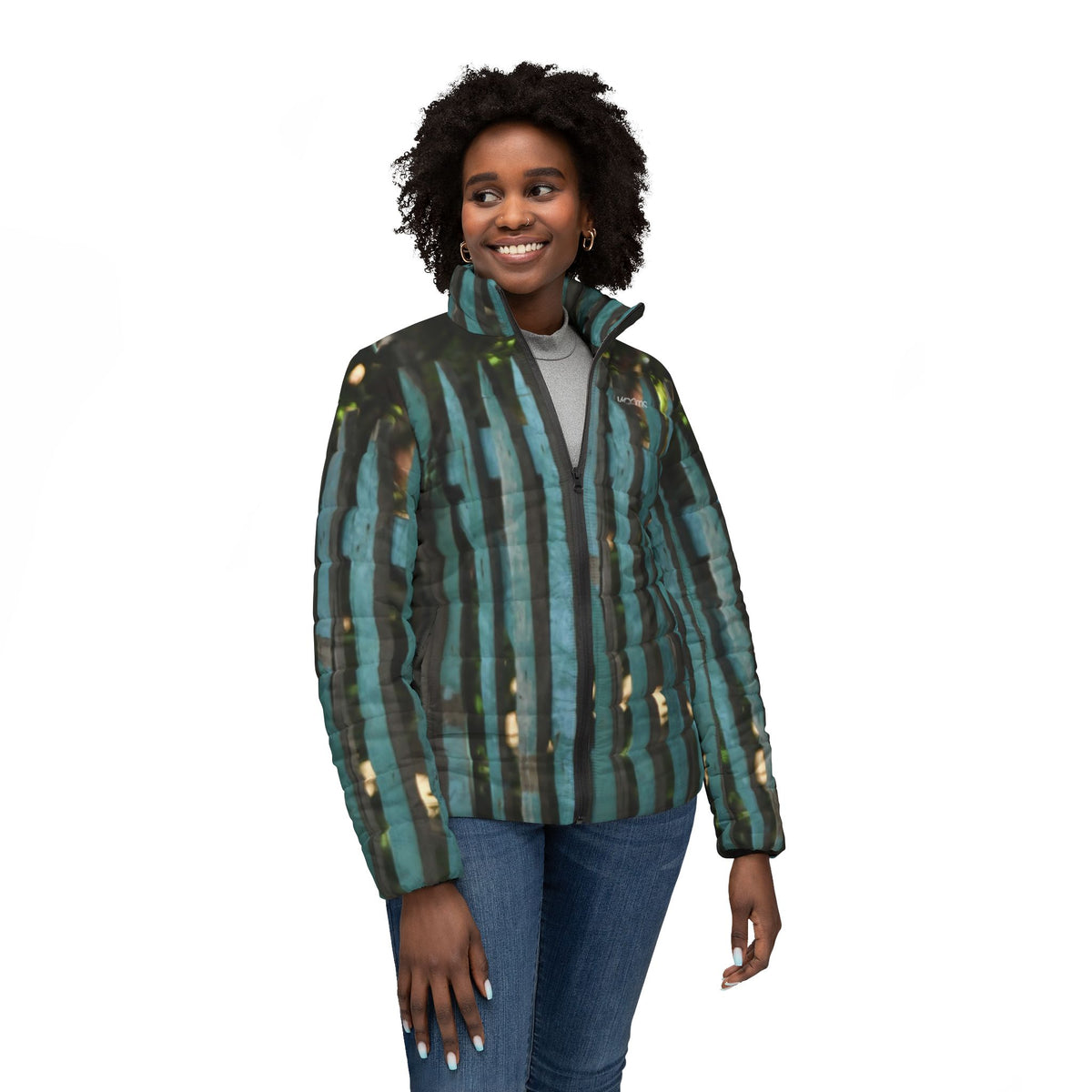 Women's Puffer Jacket - Rustic Edge Horizon