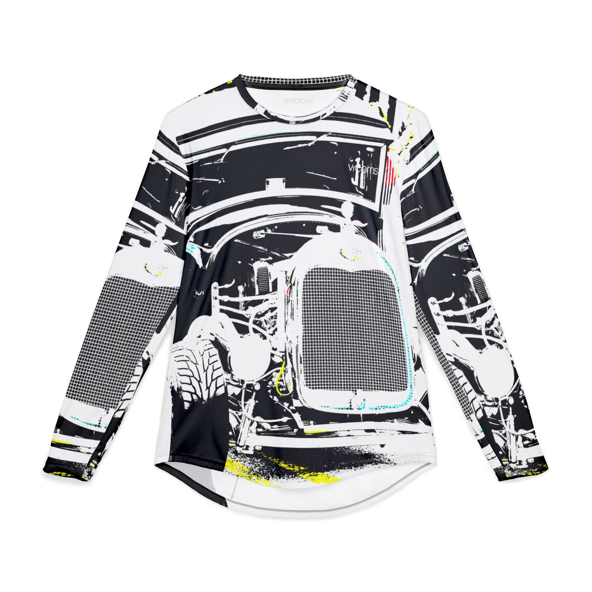 Men’s Vintage Car UV Protection Long Sleeve Shirt