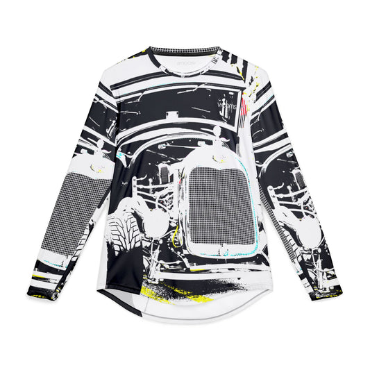 Men’s Vintage Car UV Protection Long Sleeve Shirt