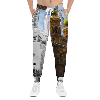 Midtown Momentum Premium Joggers – Manhattan Grid Edition