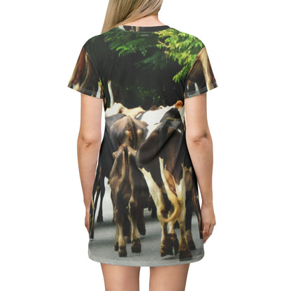 Cow Herd Dress — Rural Farm Animal Dress