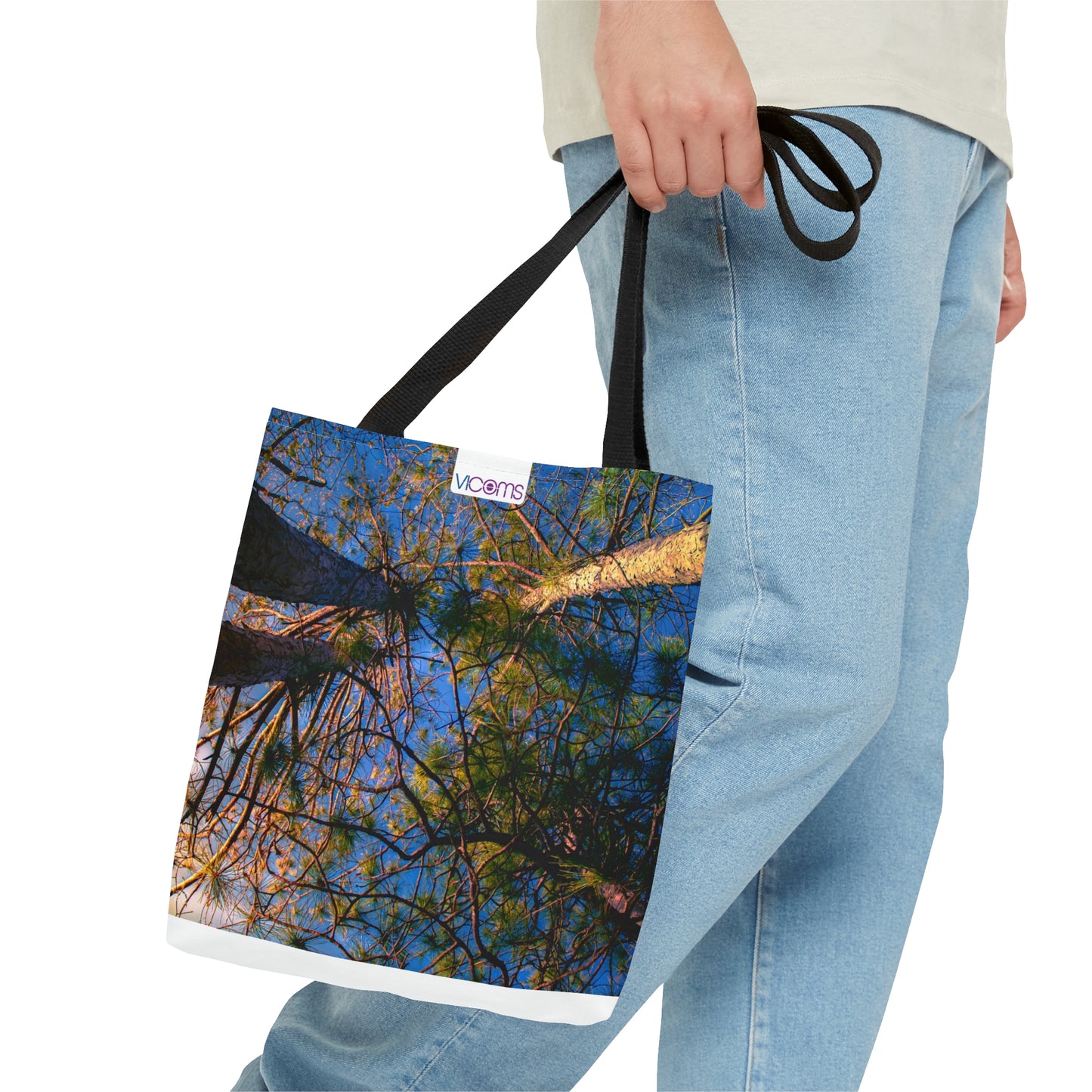 Tote Bag Printed with an Exclusive Beautiful High-Res, Full Color Natural Image.