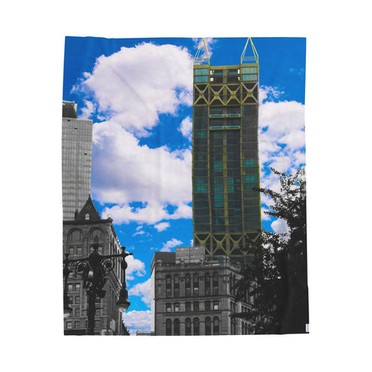 Velveteen Plush Blanket with beautiful photo image.