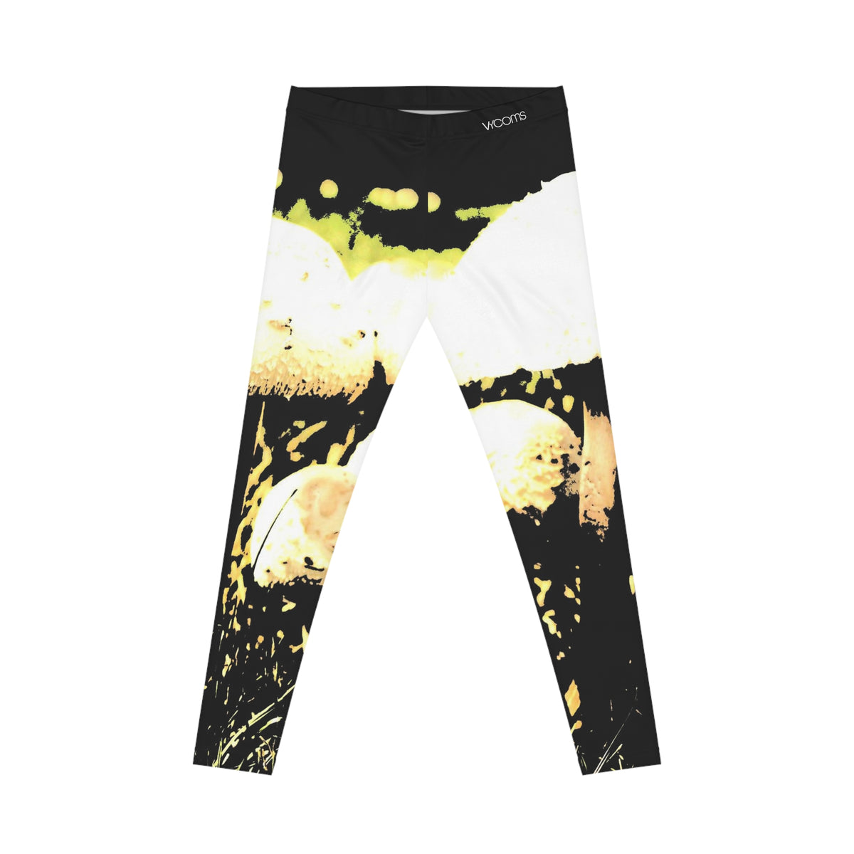 Leggings de hongos artísticos — Ropa deportiva para mujer