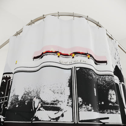 Shower Curtain Printed With Exclusive, High-Res, Full Color Beautiful Image.