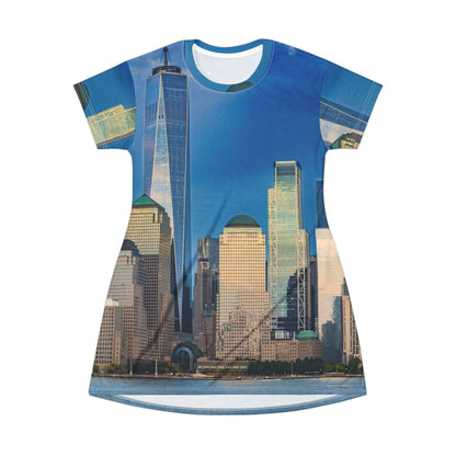 New York Skyline Dress —Cityscape Dress