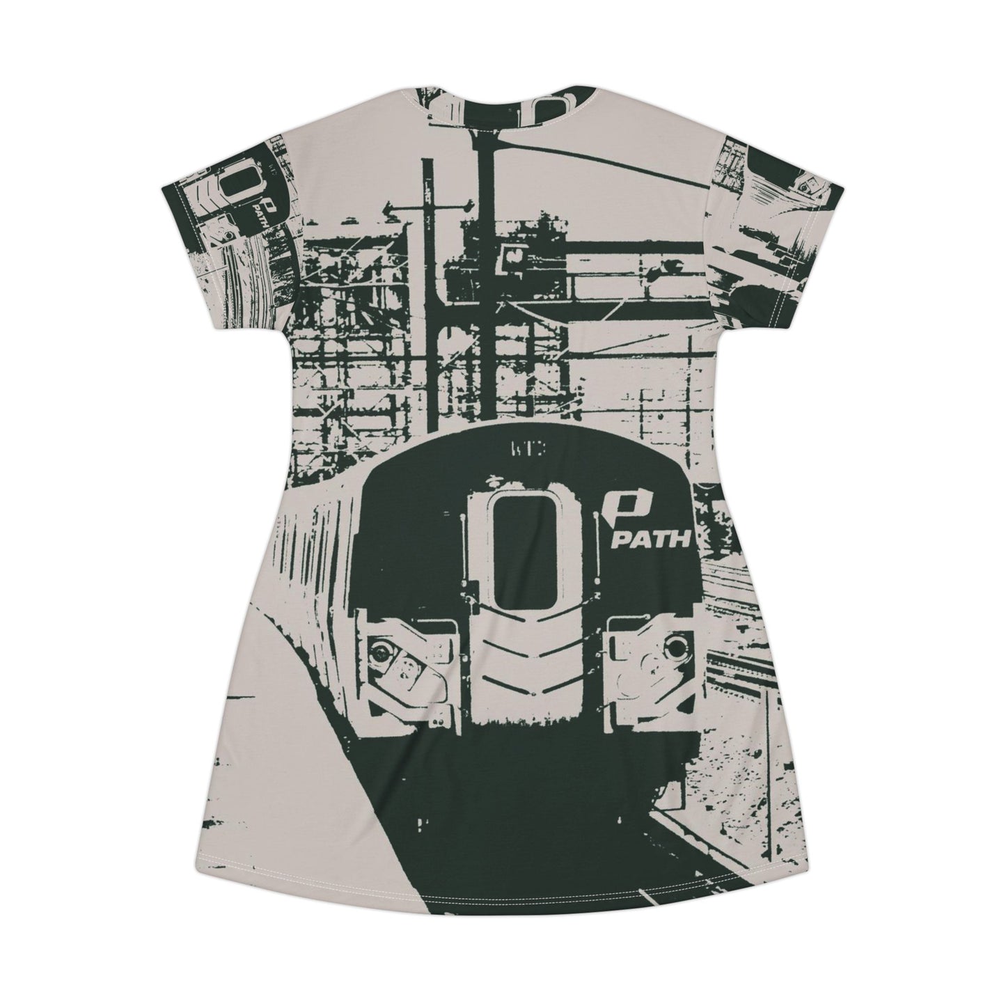 PathTrain Graphic Dress — Urban Transit Vibe