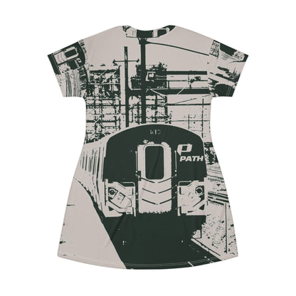 PathTrain Graphic Dress — Urban Transit Vibe