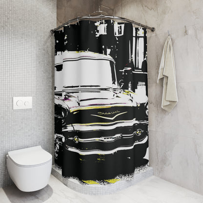 Shower Curtain Printed With Exclusive, High-Res, Full Color Beautiful Image.
