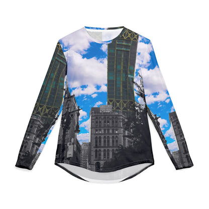 Cityscape UV Long Sleeve Shirt — Urban Skyline