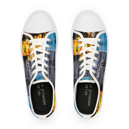 Urban Vibe Graphic Low Top Sneakers for Men