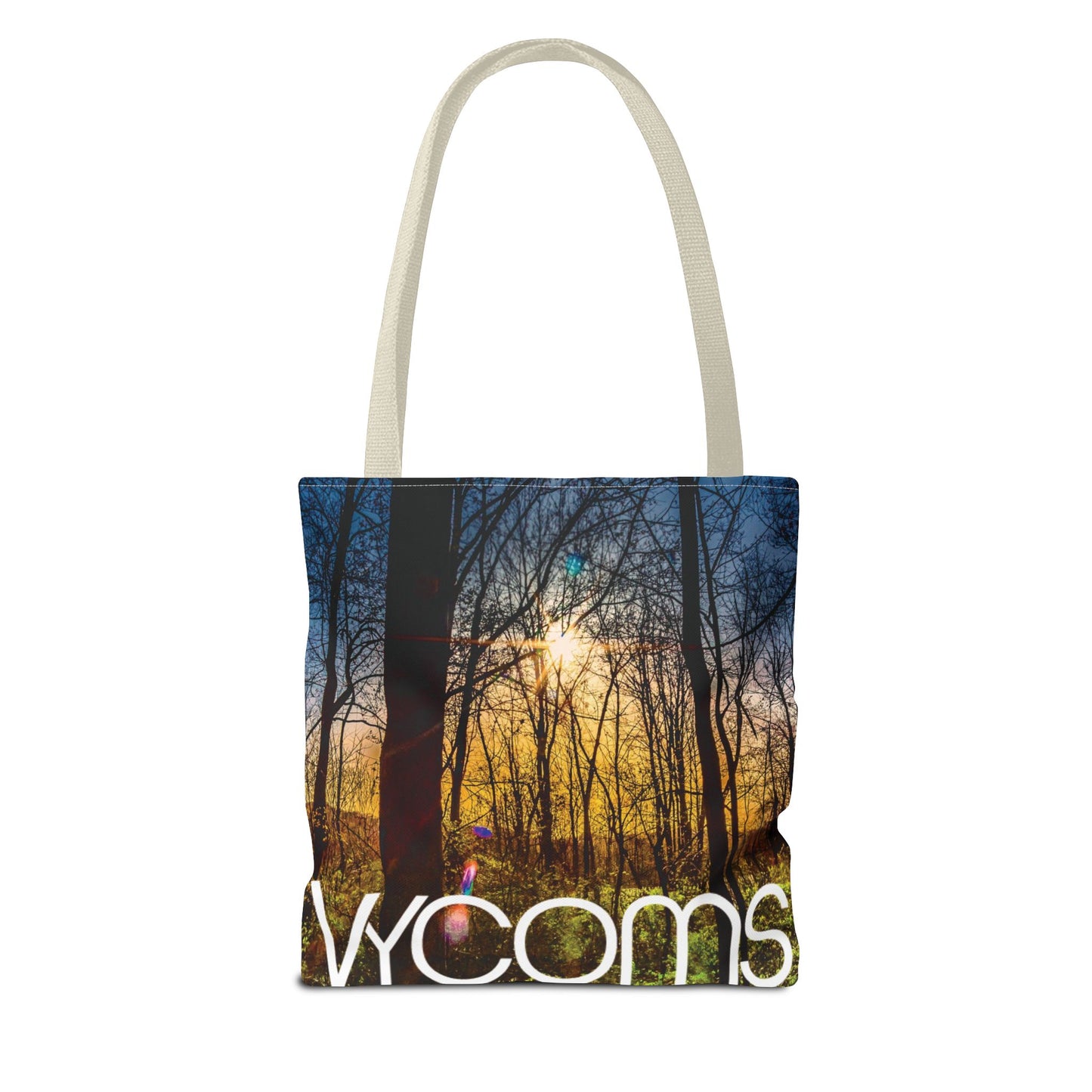 Tote Bag Printed with an Exclusive Beautiful High-Res, Full Color Natural Image.