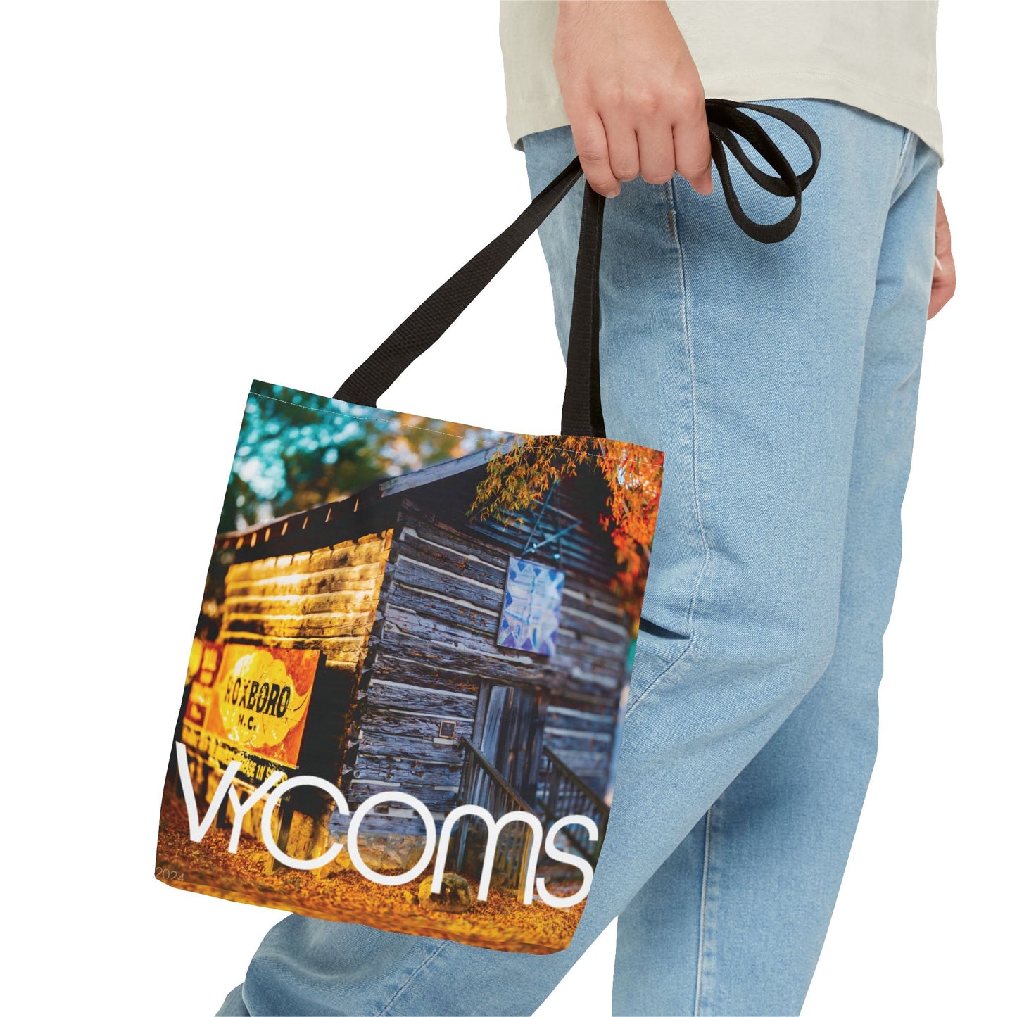 Tote Bag Printed with an Exclusive Beautiful High-Res, Full Color Natural Image.