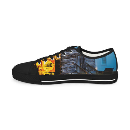 Urban Vibe Graphic Low Top Sneakers for Men