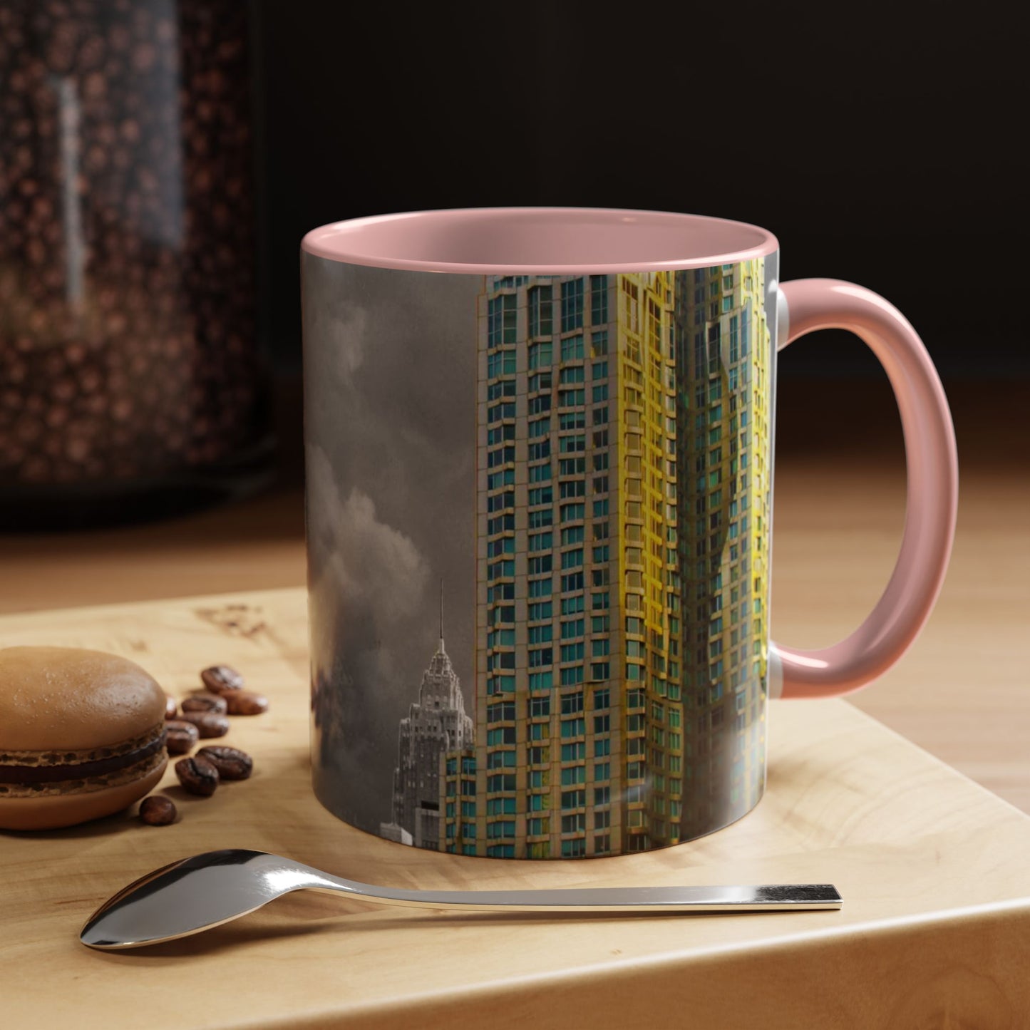 11oz Ceramic Coffe Mug Beautifully Decorated with an Elegant High-Res, Full Color Natural Landscape Image.