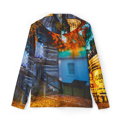 Rustic Escape Premium Warmup Hoodie – Country Cabin Edition