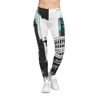 Cityscape Leggings — Urban Skyline Leggings