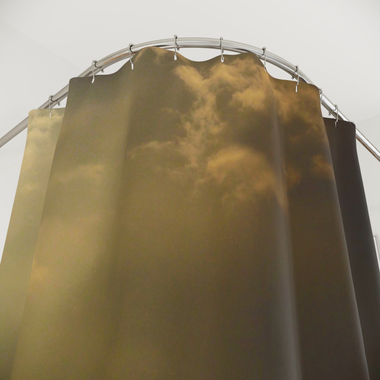 Shower Curtain Printed With Exclusive, High-Res, Full Color Beautiful Image.