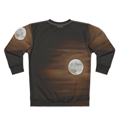 Moonrise Crewneck Sweatshirt – Full Moon Night Sky