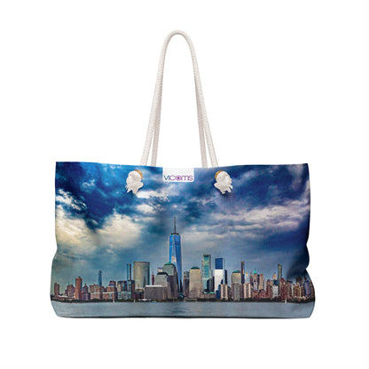 Exquisite and Exclusive 24" x13" Weekender Bag.