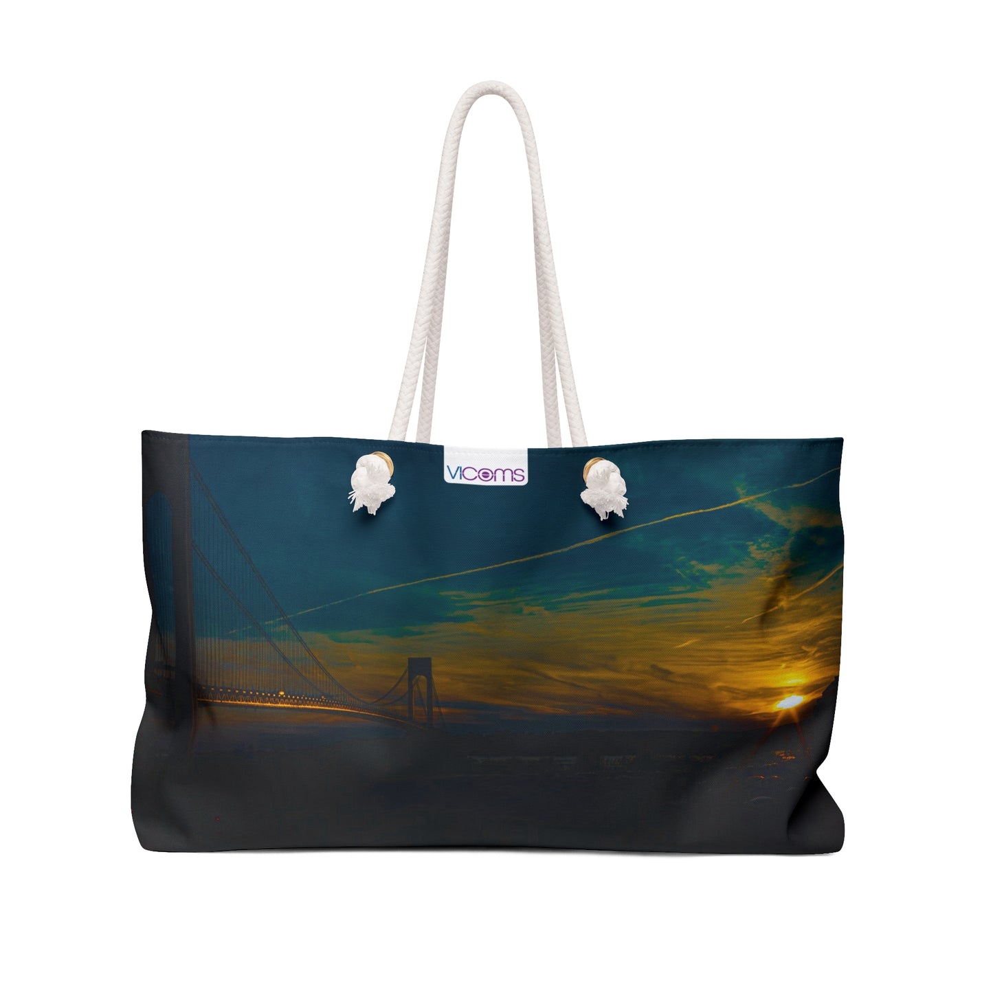 Exquisite Exclusive Full-Color Landscape Image Printed 24" x13" Weekender Bag!