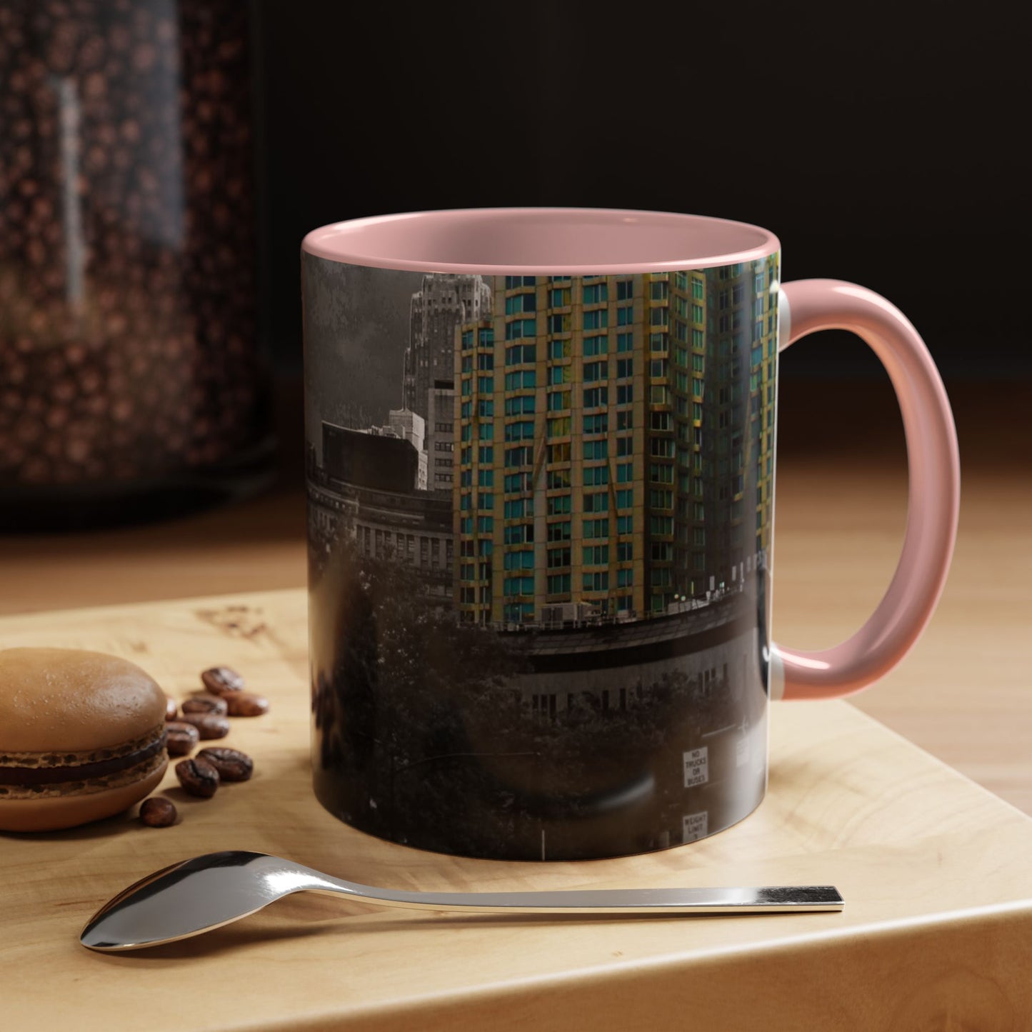 11oz Ceramic Coffe Mug Beautifully Decorated with an Elegant High-Res, Full Color Natural Landscape Image.