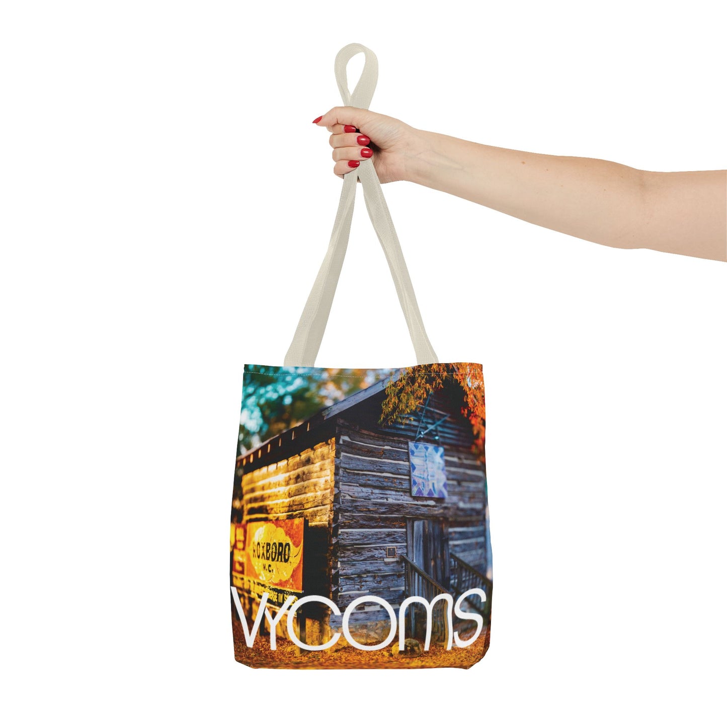 Tote Bag Printed with an Exclusive Beautiful High-Res, Full Color Natural Image.