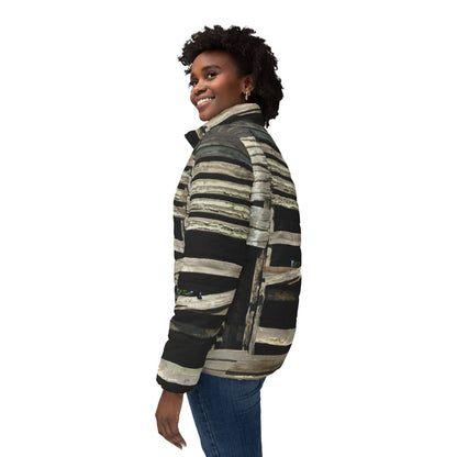 Women's Puffer Jacket - Timeworn Sunbeam