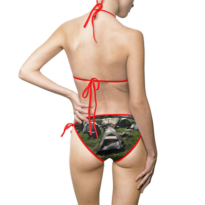 Camping Tent Women's Bikini Swimsuit