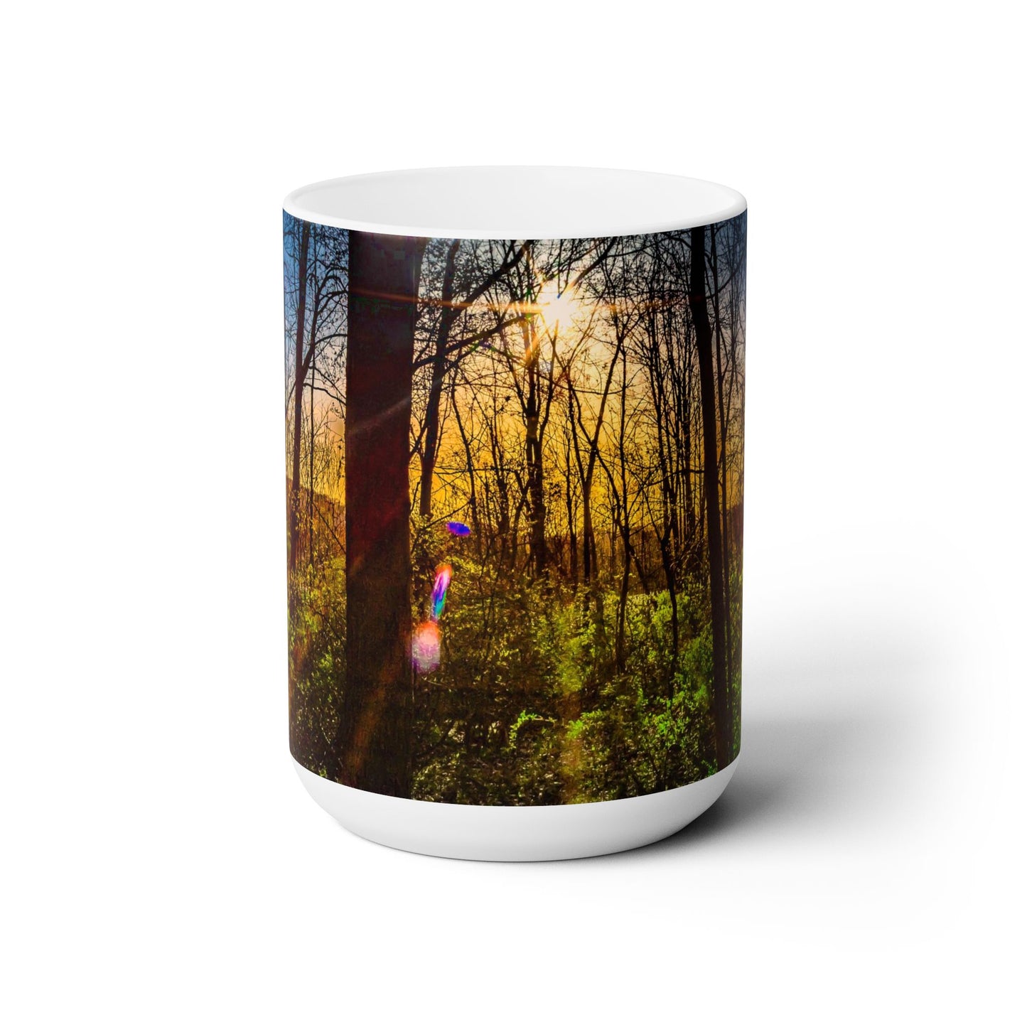 Beautiful 15oz Ceramic Mug Printed With a Magnifisent Natural Landscape,