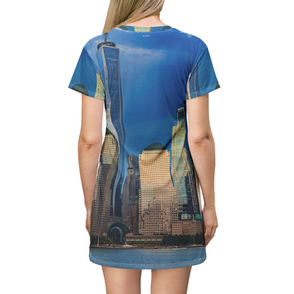New York Skyline Dress —Cityscape Dress