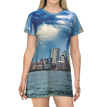 New York Skyline Dress — Cityscape Dress