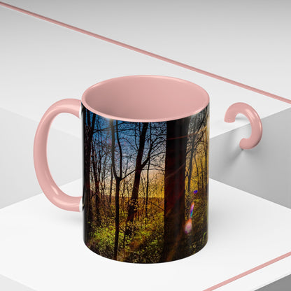 11oz Ceramic Coffe Mug Beautifully Decorated with an Elegant High-Res, Full Color Natural Landscape Image.