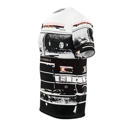 Newark Bravest T-Shirt – Vintage Firehouse Monochrome Edition